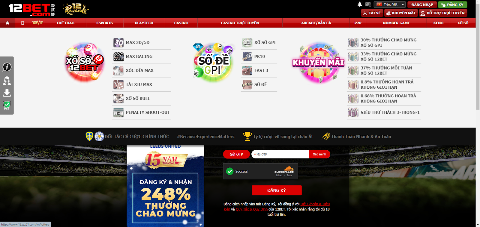 Các thể loại lô đề phổ biến trên 12Bet