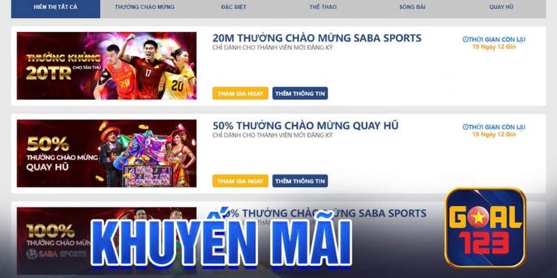 Chương trình ưu đãi độc quyền dành cho bet thủ