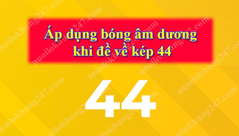 Áp dụng bóng âm dương khi đề về kép 44